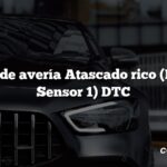 Código de avería Atascado rico (Banco 2 Sensor 1) DTC