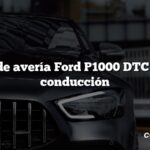 Código de avería Ford P1000 DTC Ciclo de conducción