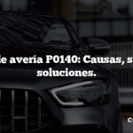 Código de avería P0140: Causas, síntomas, soluciones.