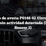 Código de avería P0146 02 Circuito del sensor sin actividad detectada (Banco I Sensor 3)