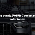 Código de avería P0151: Causas, síntomas, soluciones.