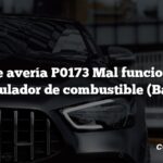 Código de avería P0173 Mal funcionamiento del regulador de combustible (Banco 2)