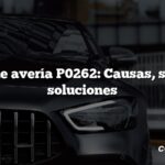 Código de avería P0262: Causas, síntomas, soluciones