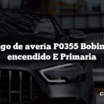 Código de avería P0355 Bobina de encendido E Primaria