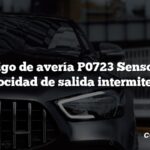 Código de avería P0723 Sensor de velocidad de salida intermitente