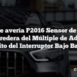 Código de avería P2016 Sensor de Posición de la Corredera del Múltiple de Admisión / Circuito del Interruptor Bajo Banco 1