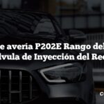 Código de avería P202E Rango del Circuito de la Válvula de Inyección del Reductante