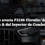 Código de avería P2146 Circuito/Abierto del Grupo A del Inyector de Combustible