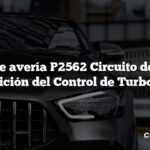 Código de avería P2562 Circuito del Sensor de Posición del Control de Turbo Boost